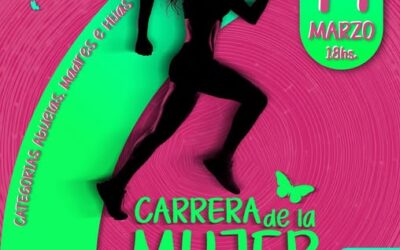 Atletismo: La carrera de la «Mujer» este sábado 14 en Junín