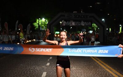 Atletismo: Pablo Toledo y Nélida Peñaflor fueron los ganadores de la prueba nocturno Sonder en Rosario