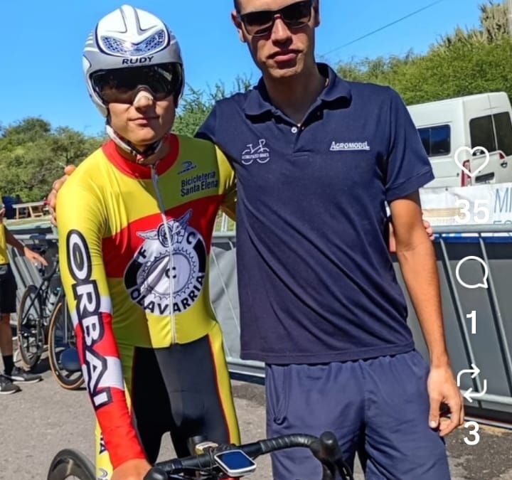CICLISMO: Matías Lobosco y Fermin Paladino participaron del argentino de ruta para menores y juniors en Catamarca