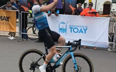 Ciclismo: Lorenzo Heredia de G. Roca ganó la categoría central de los 133 kms de la prueba Gran Fondo Italianissima en Toay