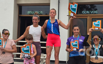 Atletismo: Angelina Reyes, primera y Paola Griffa segunda, en los 10 kms primera fecha La Pampa Corre en Eduardo Castex
