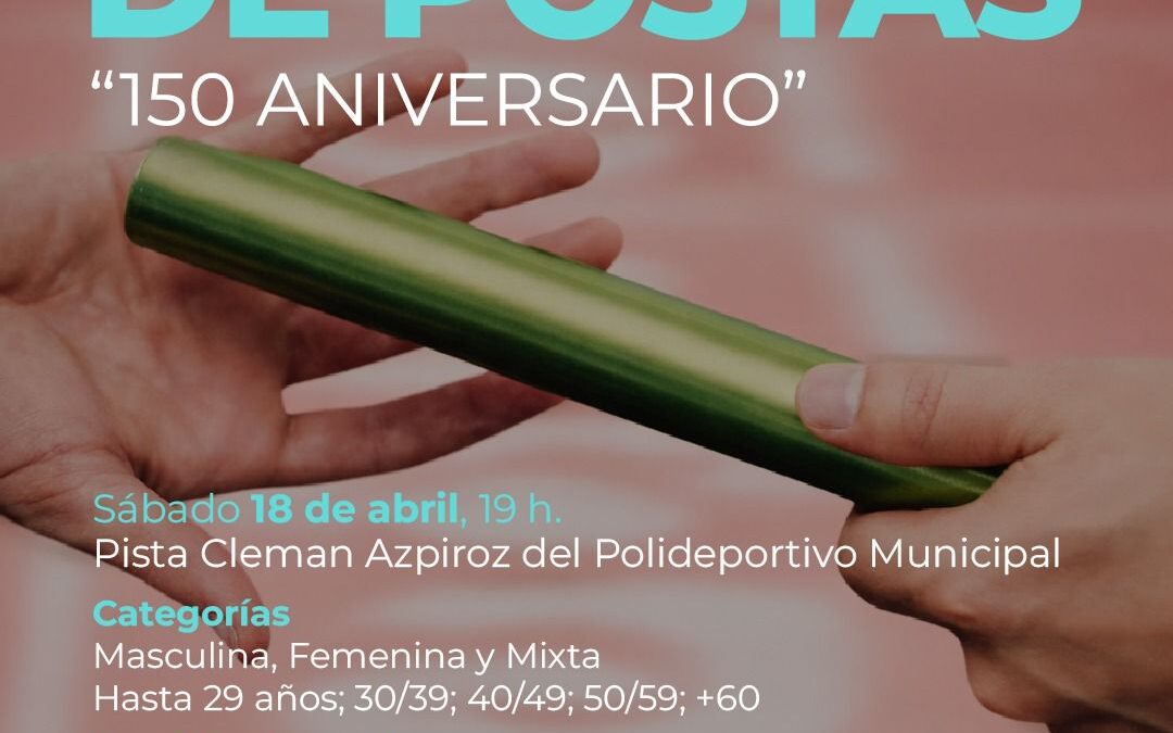 Atletismo: Se realizará primera edición de Maratón de Postas en el Polideportivo, por los 150 años de Trenque Lauquen