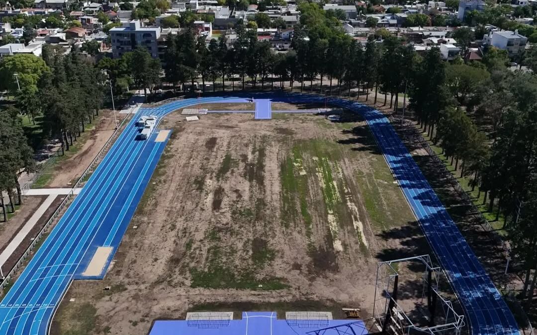 Atletismo: Este próximo viernes 27 de marzo sera inaugurada la nueva pista sintética en Venado Tuerto