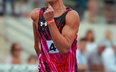 Atletismo: Destacada labor de Tomás Mondino y Noelia Martínez en el torneo de pista en Rosarir