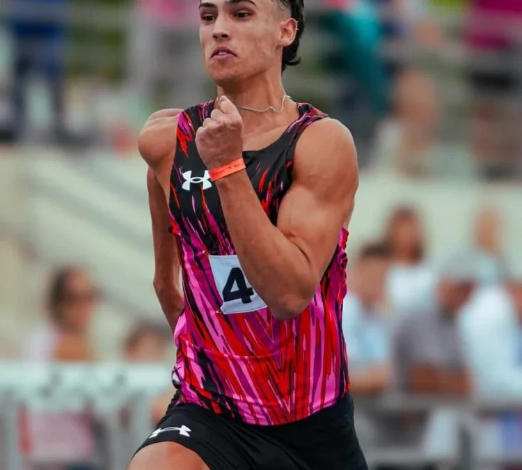 Atletismo: Destacada labor de Tomás Mondino y Noelia Martínez en el torneo de pista en Rosarir