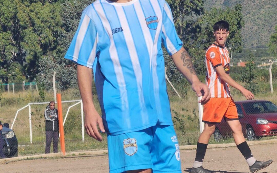Fútbol: Ex jugador liguista Federico Martinez (Pelusa) debutó con gol en Defensores de Nogoli, San Luis