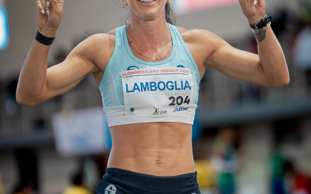 Atletismo: Título sudamericano indoor y record argentino para la velocista argentina Florencia Lamboglia
