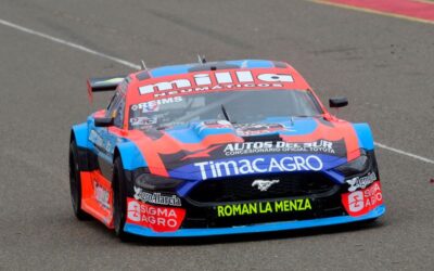 Turismo Carretera: Exigente prueba del riverense German Todino con el Mustang en el circuito de La Plata