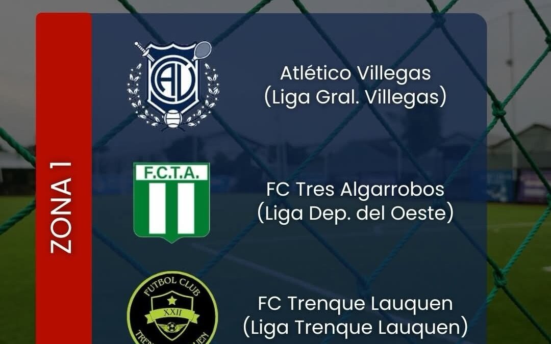 Torneo Prefederal 2026 – F.C. Trenque Lauquen participará en la zona con Atlético Villegas y F.C. Tres Algarrobos