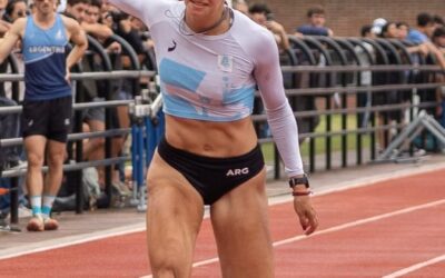 Atletismo: Doble récord nacional sub 23 y sub 20 en los 100 metros para Milagros D Amico