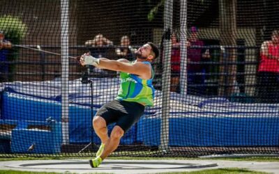 Atletismo: Excelente marca de joaquín Gómez en martillo en el torneo Olga Jordán realizado en la pista del Cenard