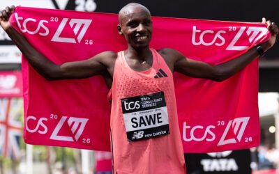 Atletismo: El keniata Sebastian Sawe batió el record mundial de maratón y bajó la mitica barrera de las 2 horas