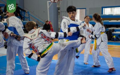 Varias escuelas de Taekwondo participaron del Campus realizado en el Polideportivo de Trenque Lauquen