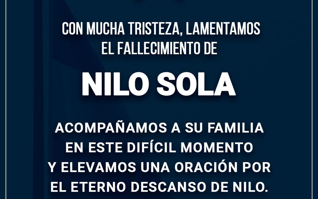 Tristeza por el fallecimiento de un jugador de la escuelita de fútbol del club Argentino