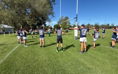 RUGBY: Los planteles superiores y juveniles del club Argentino visitaron a Estudiantes de Olavarria