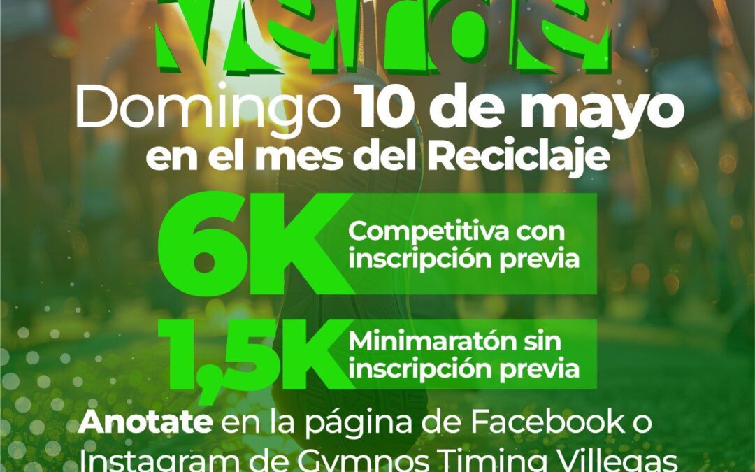 Atletismo: Este domingo 10 de mayo se realizará la segunda edición de la prueba atlética Carrera Verde 6 km, en Trenque Lauquen