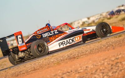 Fórmula 2 Argentina: Valentino Alaux clasificó tercero en el circuito Villicum en San Juan, pole para Ledesma