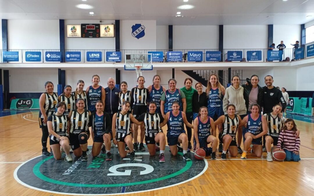 BASQUET: Amistoso femenino entre el club Argentino y el club Estudiantes Unidos de Pehuajó
