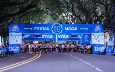 Atletismo: Joaquín Arbe y la bonaerense Sofía Gómez ganaron la historica carrera de 10 kms Fiestas Mayas