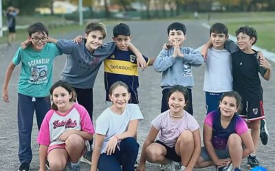 Atletismo: El Grupo del Programa Unico de Atletismo (PUA) se sumó a la quinta edición del Kids´Athletics Day 2026