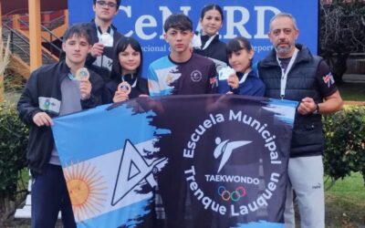 Taekwondo: Seis medallas, una de ellas de oro, conquistó el equipo municipal de Taekwondo en el nacional en el Cenard