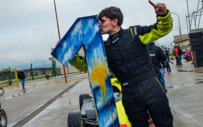 Fórmula Nacional: Renzo Sabatini fue imparable bajo la lluvia en Toay y fue el ganador de la primera final de la fecha 3