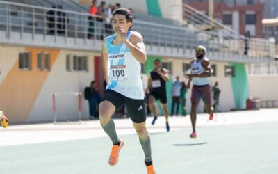 Atletismo: El velocista mendocino Agustín Pinti se destaco en prueba de 400 metros en Colombia