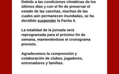 ÚLTIMO MOMENTO: La Liga Trenquelauquense suspendió la Fecha 4 por el estado de las canchas