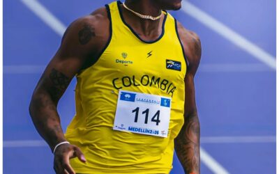 Atletismo: El colombiano Ronald Longa logro recórd sudamericano e iberoamericano en los 100 llanos