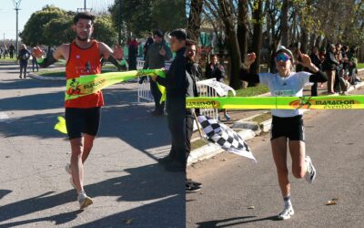 DANIEL JÁUREGUI Y PAMELA ARANEO, GANADORES EN LOS 21 K DE LA 4º EDICIÓN DE LA MEDIA MARATÓN CIUDAD DE TRENQUE LAUQUEN