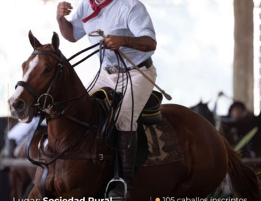 La Prueba de doma de caballos se realizará el 27 y 28 de junio en el predio de la Sociedad Rural de Trenque Lauquen