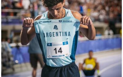 Atletismo: El salteño Matías Reynaga se consagró campeón panamericano en los 5 mil metros en Medellin, Colombia