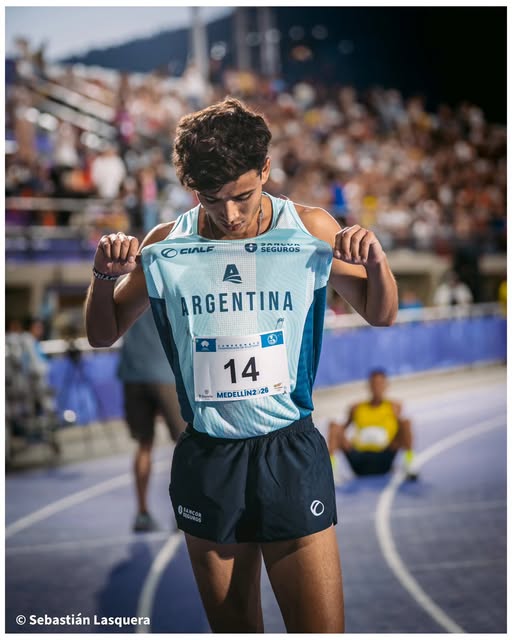 Atletismo: El salteño Matías Reynaga se consagró campeón panamericano en los 5 mil metros en Medellin, Colombia