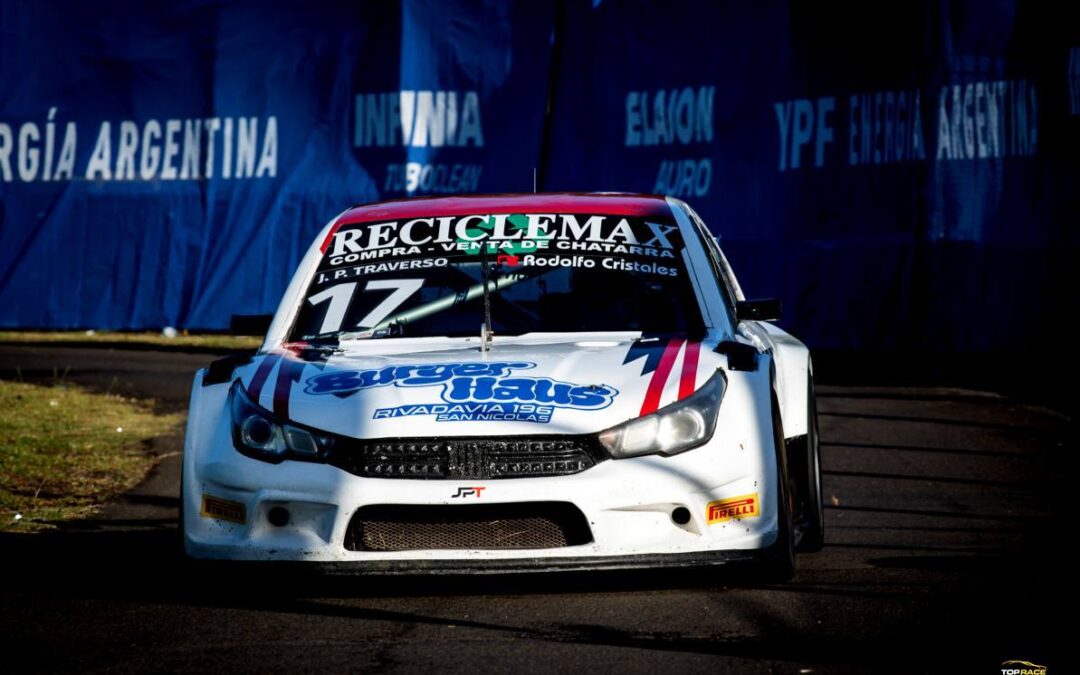 TOP RACE: Juan Pablo Traverso se llevó su primera victoria en una carrera Sprint, en el circuito de Toay