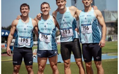 Atleetismo: La evolución histórica de la posta corta 4 x 100 masculina de la Argentina