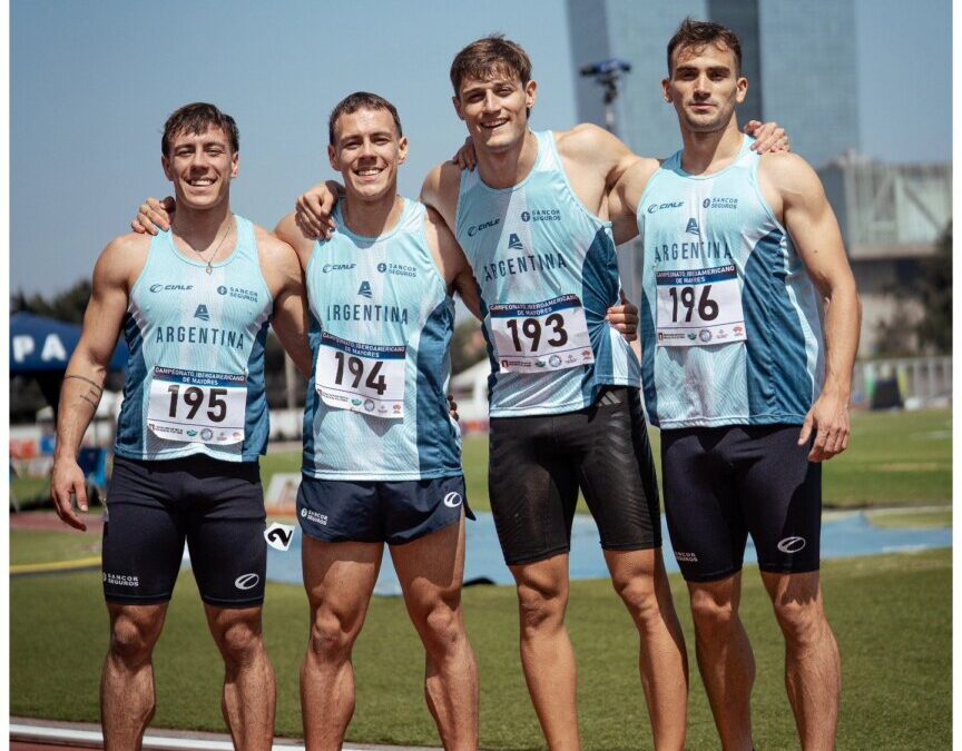 Atletismo: La evolución histórica de la posta corta 4 x 100 masculina de la Argentina