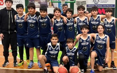Básquetbol: El semillero de Argentino brilló en el Final Four de la Copa de Oro a nivel provincial