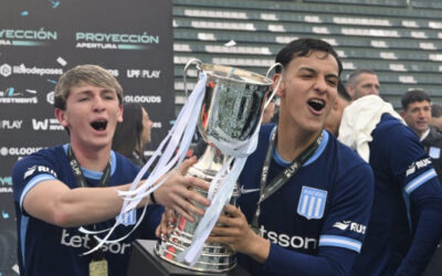 Fútbol AFA: Racing campeón del torneo Proyeccion, con el preparador fisico trenquelauquense, Hernán Fernández