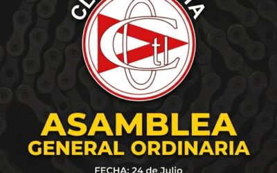 Institucional: El Club Ciclista Trenque Lauquen convoca a su Asamblea General Ordinaria