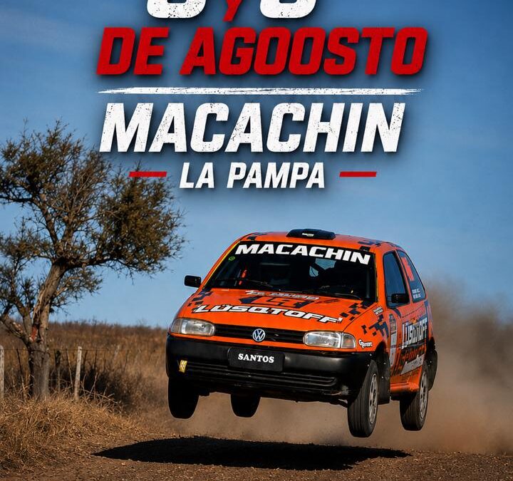 Rally: Fecha del Sudoeste en Macachin, La Pampa