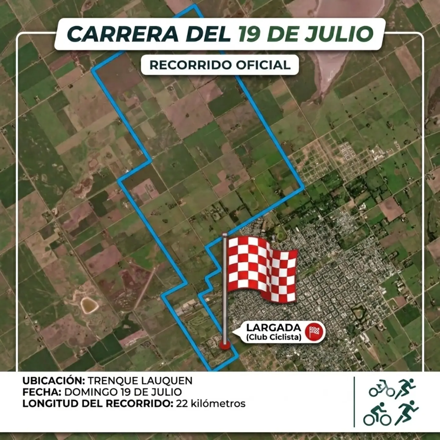 recorrido rural bike club ciclista