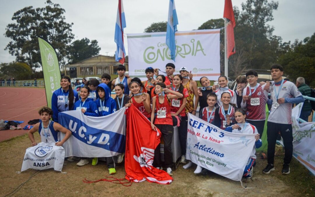Atletismo: Ucyd de Santa Fe ganó la Copa Nacional en la categoría U16 disputada en Concordía