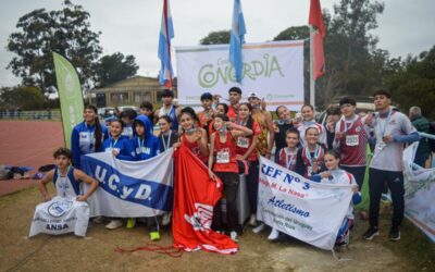 Atletismo: Ucyd de Santa Fe ganó la Copa Nacional en la categoría U16 disputada en Concordía