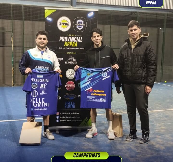 ¡Barbaste y Caldentey campeones del Máster APPBA 2026 y clasificados al Nacional!