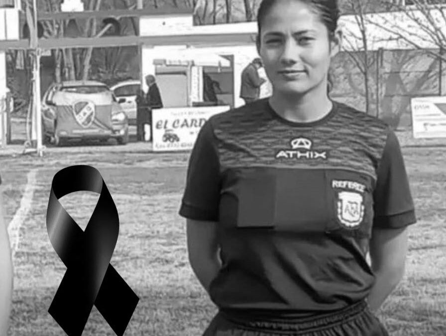 Luto en el fútbol regional: Falleció la árbitra Marina Rodríguez