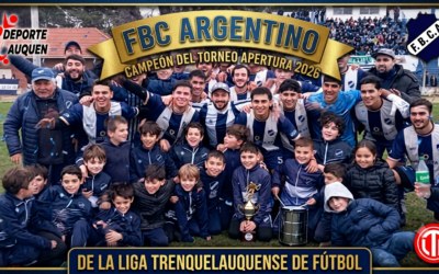 🏆 ¡FBC Argentino es el Campeón del Torneo Apertura en Tercera División!