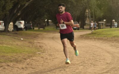 Duatlón: En Barrio Alegre comenzó el certamen, el trenquelauquense Daniel Jauregui el primero en cruzar la meta