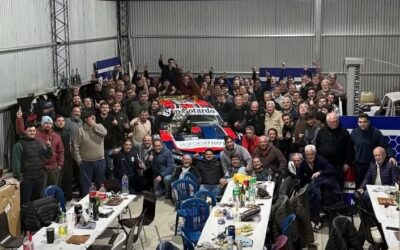 TC PISTA: El equipo José M. Bernasconi Competición celebró la primera victoria de Felipe con el Toyota