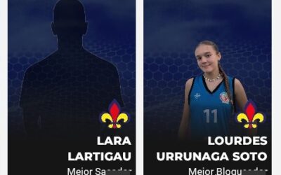 Vóley: Lourdes Urrunaga en Mar del Plata y CEF 18 en Bahía Blanca