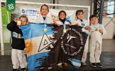 Taekwondo: La escuela municipal logró el primer puesto en la décima edición del torneo Open Kids